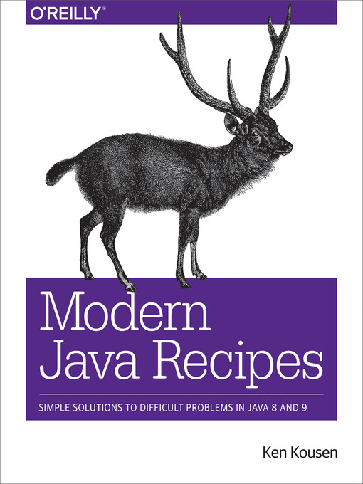 Cover image for Modern Java Recipes